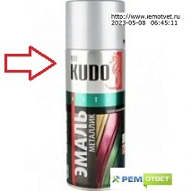 Можно ли зашпаклевать глубокую вмятину на холодильнике, автомобильной шпаклевкой, как?