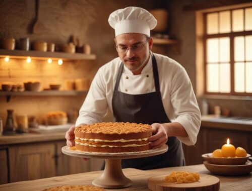 Рецепт медовика с пошаговым описанием