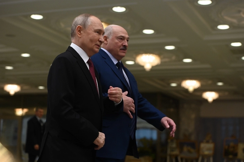 Путин и Лукашенко обсудили сотрудничество и обменялись пасхальными поздравлениями