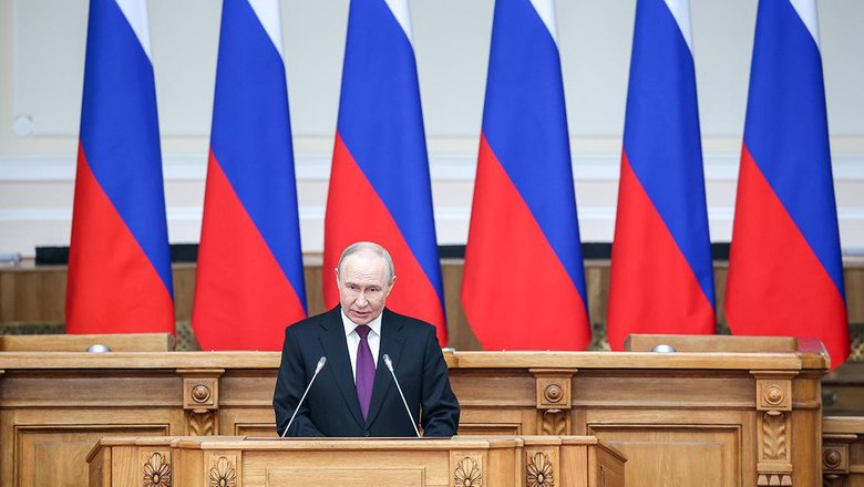 Путин заявил о сплоченности российского народа перед угрозами