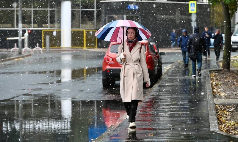 В Москве и Подмосковье ожидаются дожди, мокрый снег и заморозки