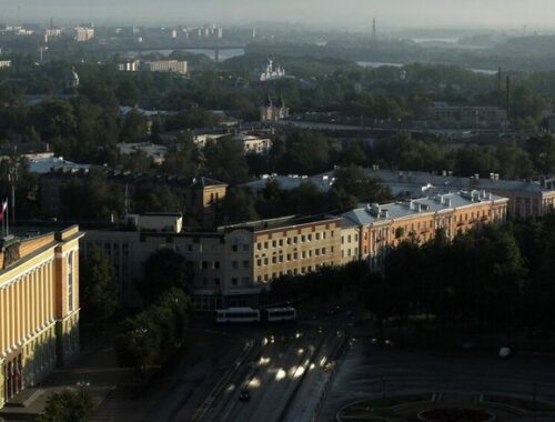 В Великом Новгороде в рамках ежегодной акции запустили самодельные ракеты