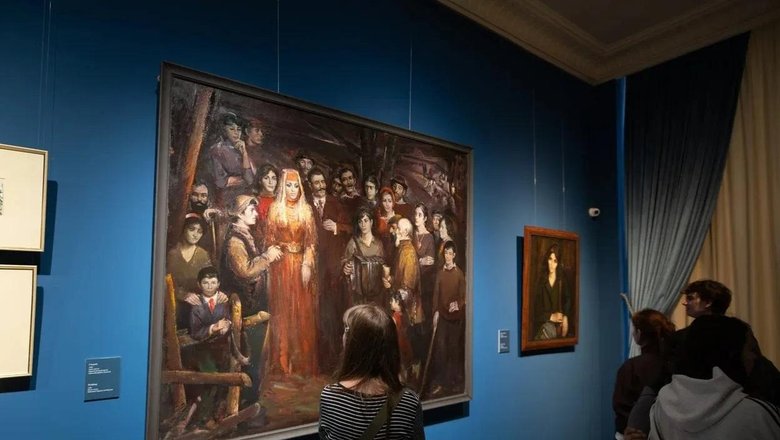 Во Владикавказе открыли выставку картин Казбека Хетагурова