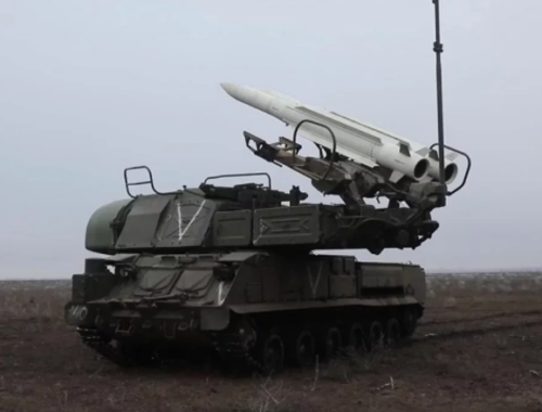 ЗРК «Бук-М1» отразил атаку HIMARS по районам в тылу