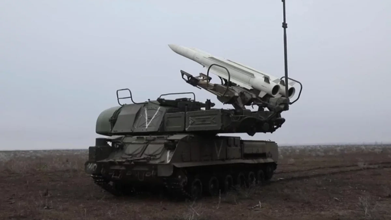 ЗРК «Бук-М1» отразил атаку HIMARS по районам в тылу