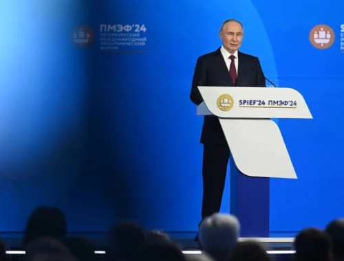 Путин направил приветственную телеграмму гостям ПМЭФ-2026