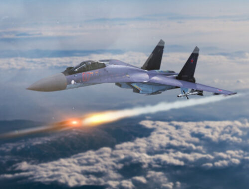 «Разорвало на части»: Су-35 мог впервые сбить F-16 в воздушном бою над Украиной — что известно