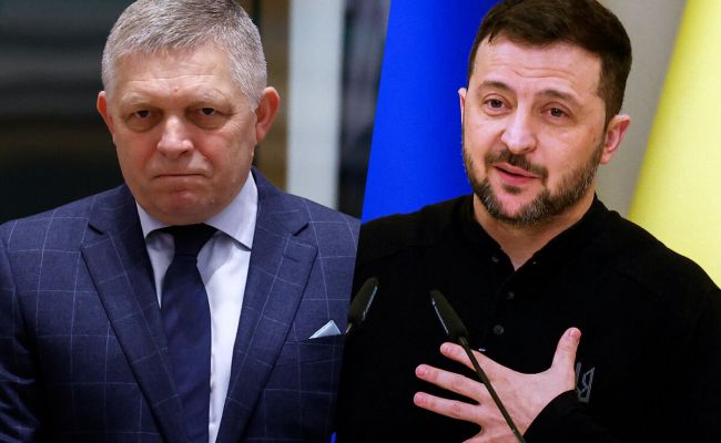 Зеленский созвонился с Фицо перед его поездкой в Москву на 9 Мая и позвал в Киев