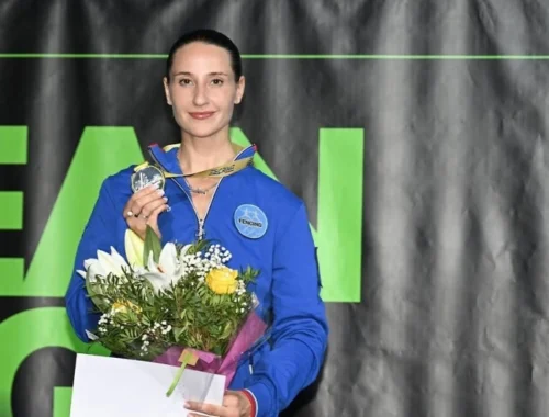 Егорян завоевала серебро на чемпионате Европы по фехтованию