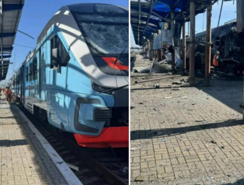 При атаках на поезд в Крыму и автобус в ДНР погибли люди: опубликованы фото