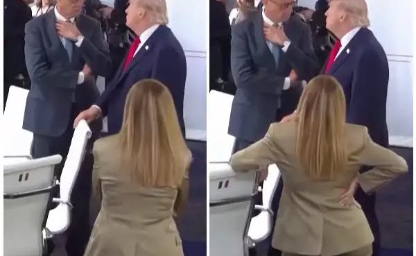 Придумай подпись: фото Мелони на саммите G7 разлетается по соцсетям