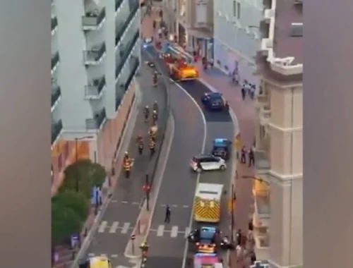 В Сети появилось видео с места взрыва в Монако, где могли пострадать россияне