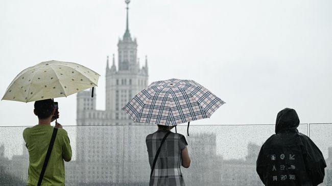 Гидрометцентр: 25 июля в Москве до +23 градусов, дождь, гроза