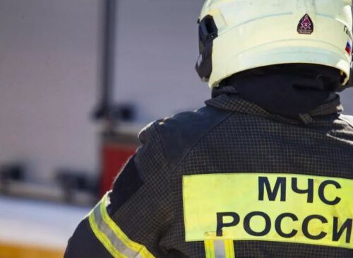 Жилой дом загорелся во Владимире после атаки БПЛА