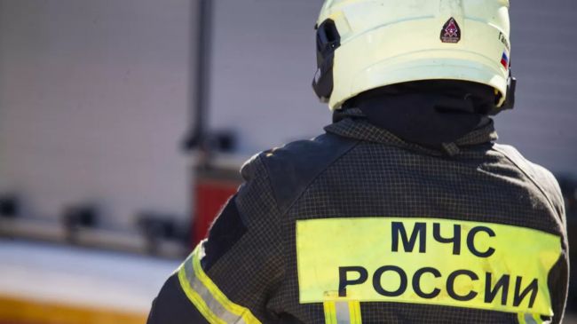 Жилой дом загорелся во Владимире после атаки БПЛА